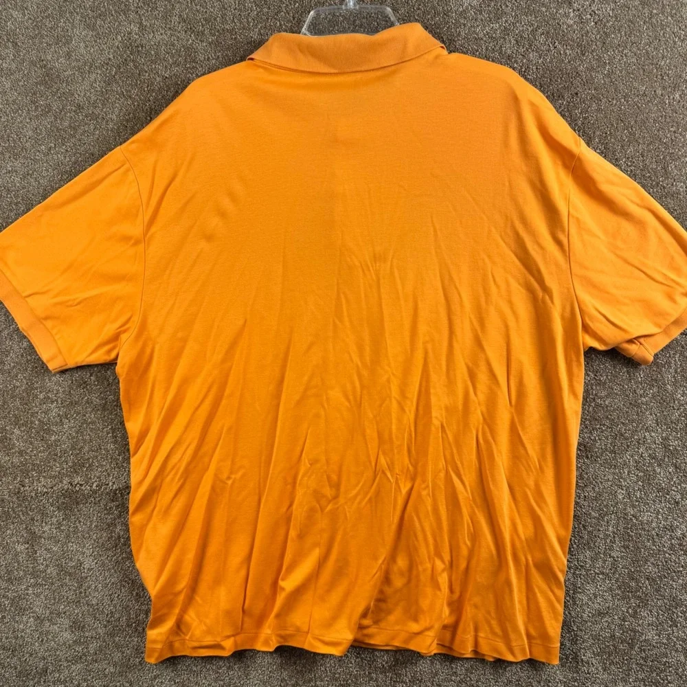 Polo Ralph Lauren Orange Short Sleeve Polo Shirt Mens 2XB Big & Tall Pony Logo